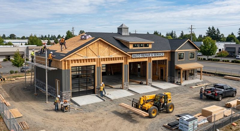 Commercial Garage Construction in Summerville, SC