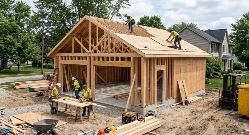 Detached Garage Construction in Mount Pleasant, SC