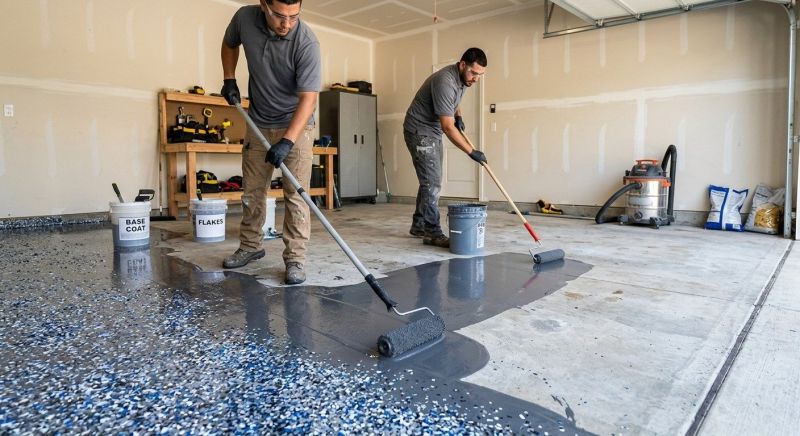 Epoxy Coating Installation in Charlotte, NC