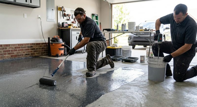 Floor Epoxy Service in Annapolis, MD