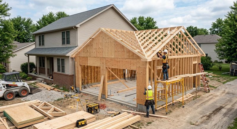 Garage Addition Installation in Houston, TX