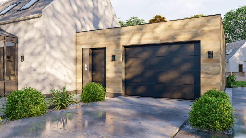 Stylish Garage Facade