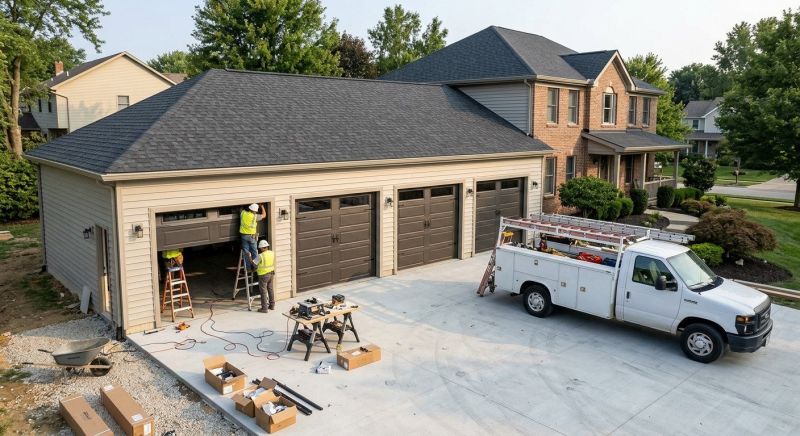 Three Car Garage Installation in Naples, FL