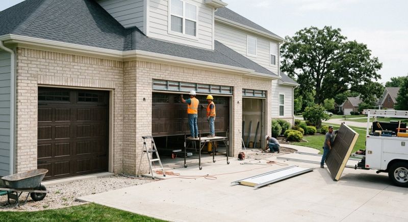 Three Car Garage Installation in Mount Pleasant, SC