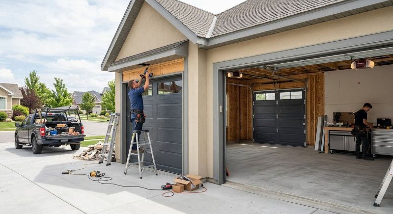 Three Car Garage Installation in Cypress, TX