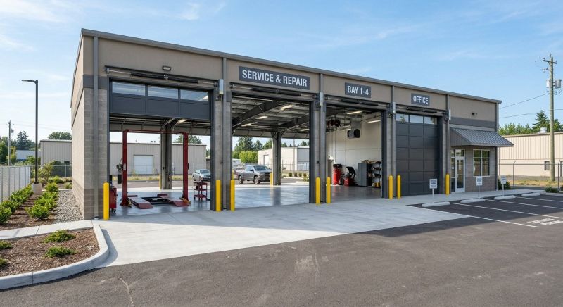 Warehouse Garage Construction in Mount Pleasant, SC